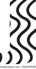 J-Letter-Zag-Logo-Design-Element in schwarzer Farbe