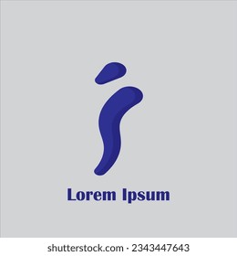 
J logo with abstract design