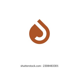 J logo design vector template