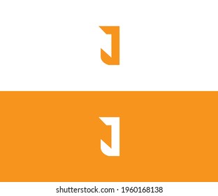 J logo initial letter design template