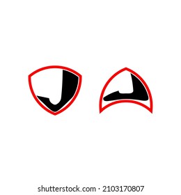j logo with security Shaine for t-shirt, j brand logo, j business logo, and so on.
