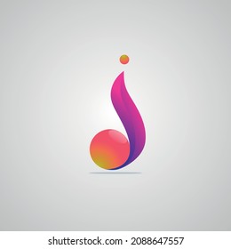 J Modern Logo Templates- Abstract logo 