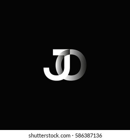 J & O Letter logo design vector element