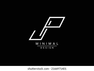 J P, JP Initial Letter Logo design vector template, Graphic Alphabet Symbol for Corporate Business Identity