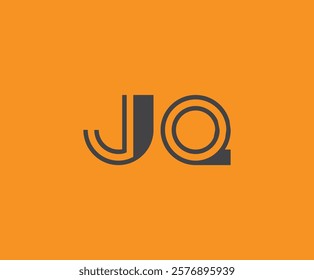 J and Q logo design. JQ abstract Letters Logo Monogram. This logo design is the process of creating a visual symbol that represents a brand, company, or individual.