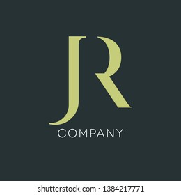 J R logo design for company