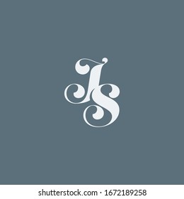 J & S monogram fashion logo.