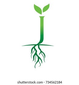 J seed plant
soil garden logo