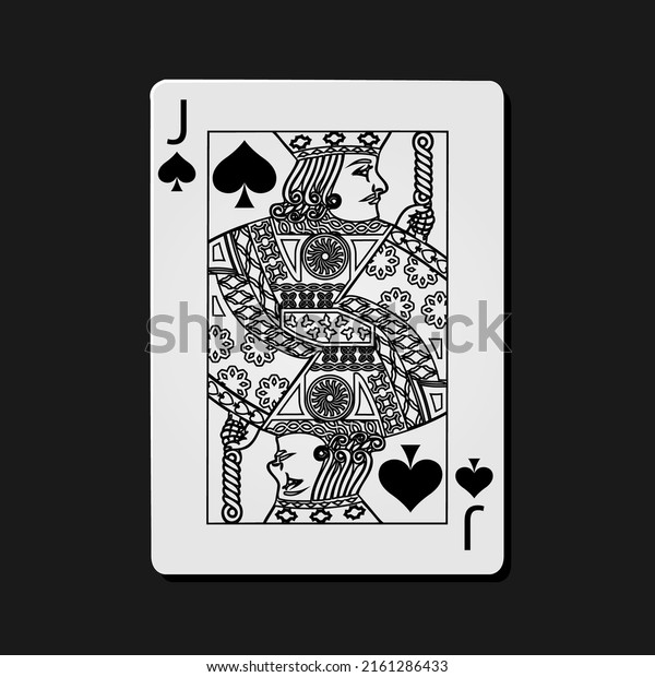 451 Playing Card J Images, Stock Photos & Vectors | Shutterstock