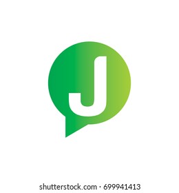 J Speak Bubble Logo