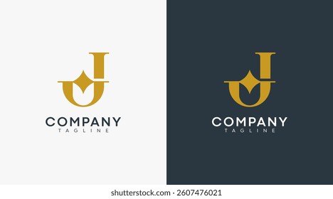J Star logo design vector modern