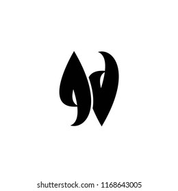 j and v letter logo vector