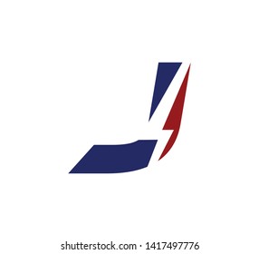 j vector letters in logos and symbols