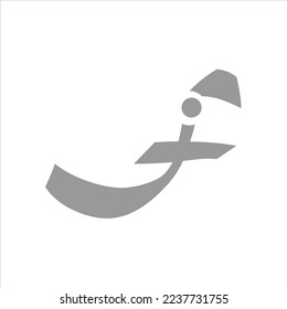 J Diseño De Logotipo Vector Ilustración De Icono Moderno. diseño creativo