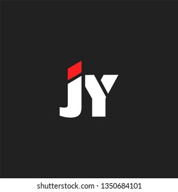 J & Y letters Joint logo icon vector template for corporate logo and business card.