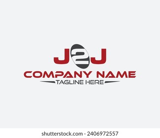 J2J Excavator construction logo design