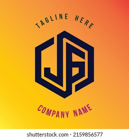 J6 lettering logo is simple, easy to understand and authoritative