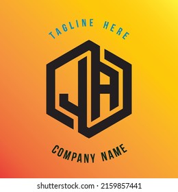 JA lettering logo is simple, easy to understand and authoritative