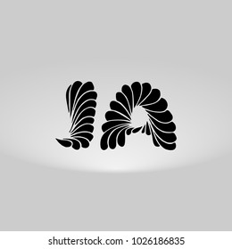 JA Logo, Decorative, Romantic