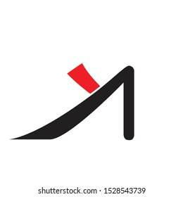 JA Logo Letter Vector Illustration