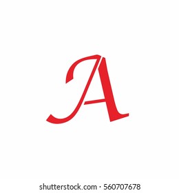 JA LOGO VECTOR LETTER