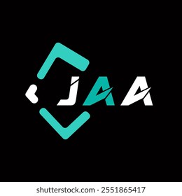 JAA criativa logotipo de letra minimalista. JAA vetor único iniciais alfabeto letra logotipo design 
