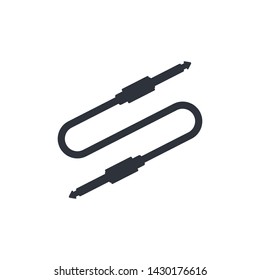 jack audio icon vector logo template