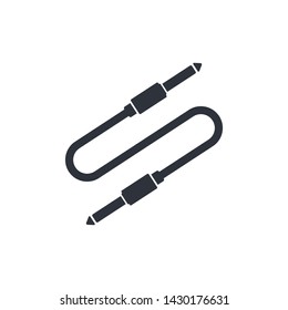 jack audio icon vector logo template