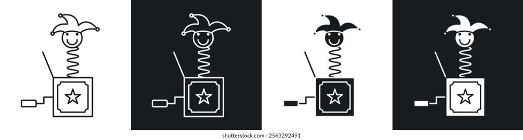 Jack in the box icon pack for app and website ui designs.