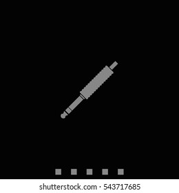 Jack cable icon.