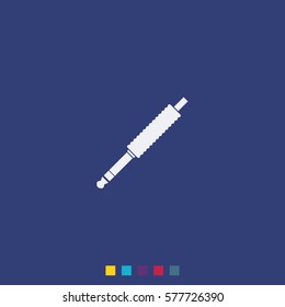 Jack cable icon.