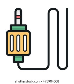 Jack Cable Vector Icon
