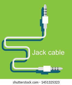 Jack cable vector, universal computer cable