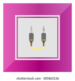 Jack connector icon