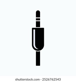 Jack Connector Icon. Cable Connection Symbol for Design, Presentation, Website or Apps Elements - Vector. 