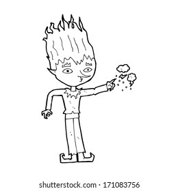 caricatura de jack frost