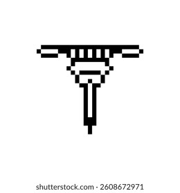 jack hammer tool pixel art