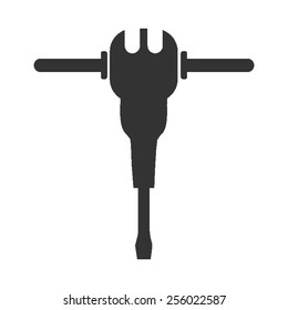 Jack Hammer vector image to be used in web applications, mobile applications and print media.
