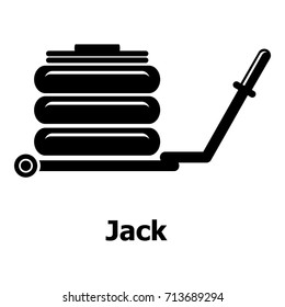 Jack icon. Simple illustration of jack vector icon for web