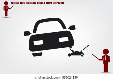 jack icon vector illustration.