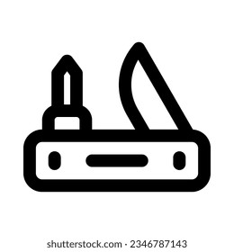 icono de jack cuchillo para tu sitio web, móvil, presentación y diseño de logotipo.