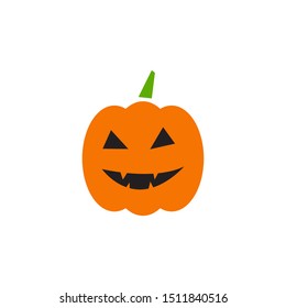 Jack lantern graphic design template vector isolated