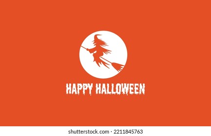 Jack O' Lantern Flat Design Halloween Icon with Side Shadow Vector
