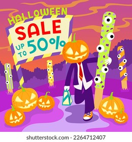 jack o lantern With the fun of Halloween, it will invite you to get goosebumps with the 50% discount campaign.