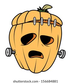 jack o' lantern - Halloween vector illustration