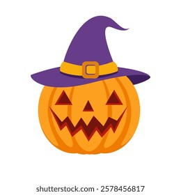 jack o lantern halloween vector illustration