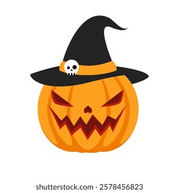 jack o lantern halloween vector illustration