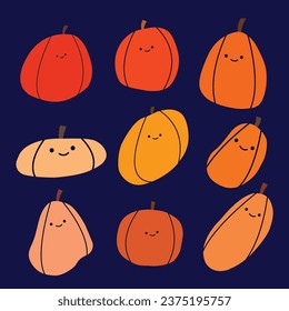 Jack O Lantern Pumpkin Halloween Clipart Vector Illustration