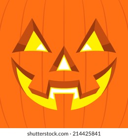 Jack O Lantern Pumpkin Vector Icon