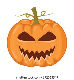 Jack o lantern pumpkins scary